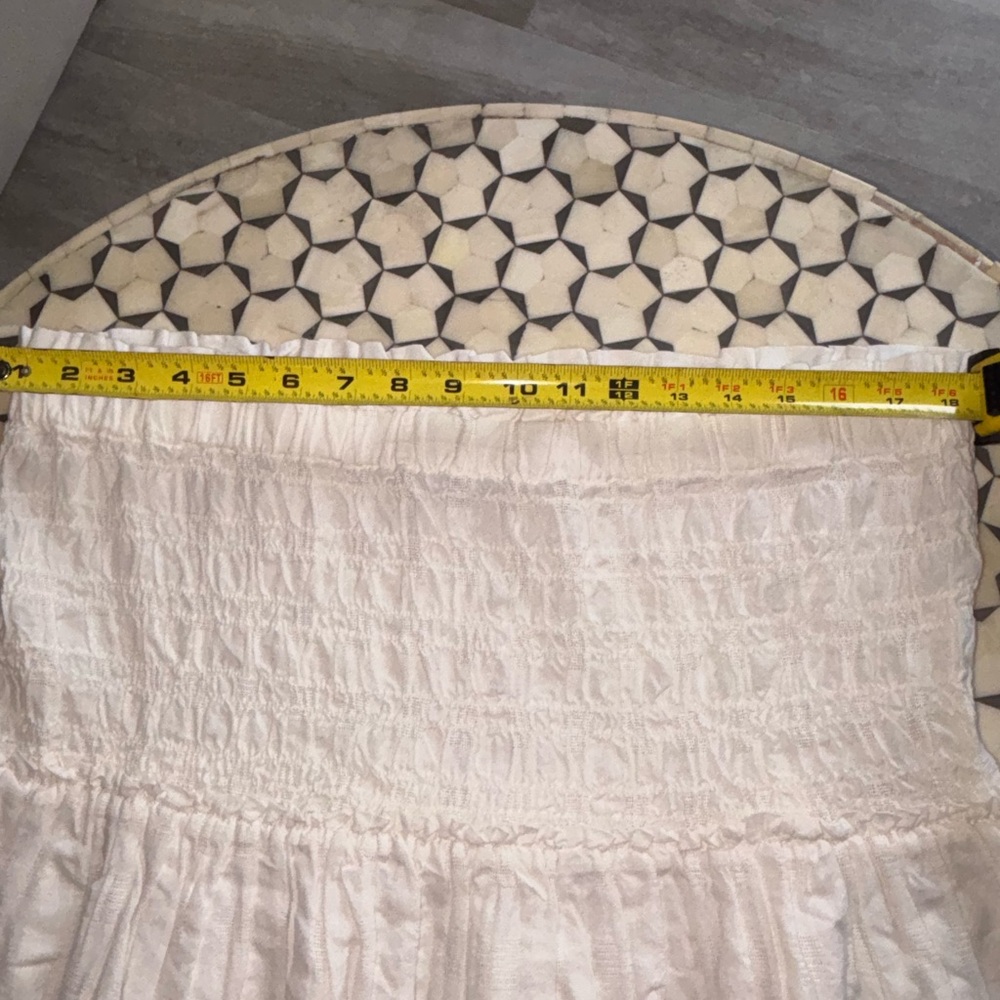 Madewell White Tiered Smocked Mini Skirt - Picture 5 of 5